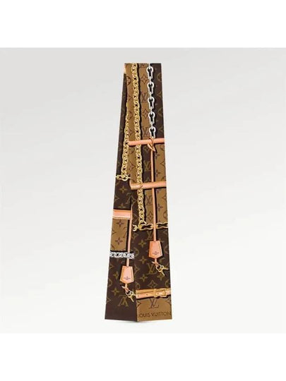 Women's Monogram Confidential Scarf Brown - LOUIS VUITTON - BALAAN 2