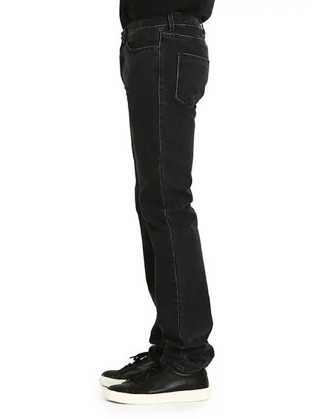 Black washed denim slim pants 1355610466001 - GIVENCHY - BALAAN 6