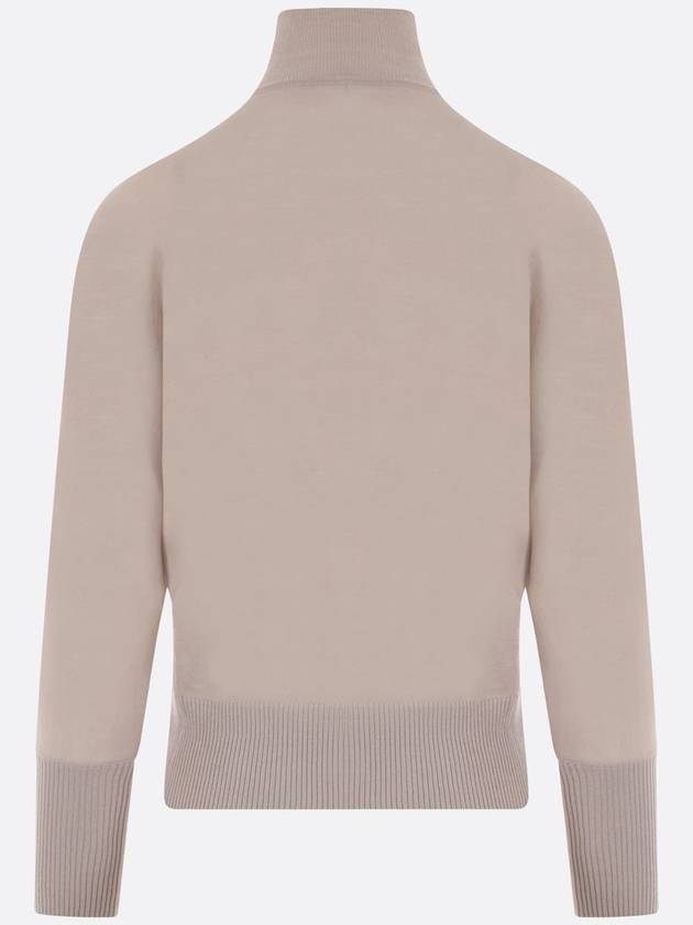 Women's Talea Virgin Wool Turtleneck Sand - MAX MARA - BALAAN 3