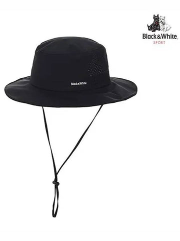 Mesh Bucket Hat 8453GZSPBLACK - BLACK&WHITE - BALAAN 1