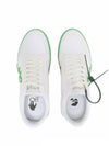 vulcanized low-top sneakers white green - OFF WHITE - BALAAN 5