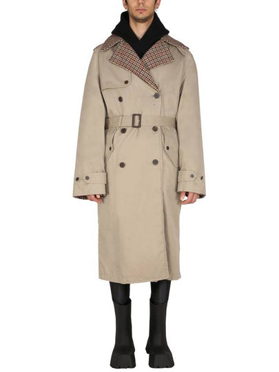 reversible trench coat beige - BALENCIAGA - BALAAN 2