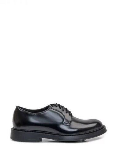 Black leather derby shoes 270368 - DOUCAL'S - BALAAN 1