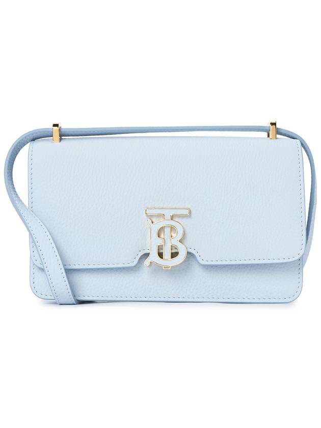 Mini TB Shoulder Bag Pale Blue - BURBERRY - BALAAN 2