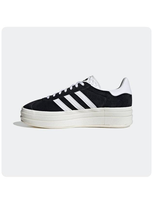 Women's Gazelle Bold Low Top Sneakers Black - ADIDAS - BALAAN 2