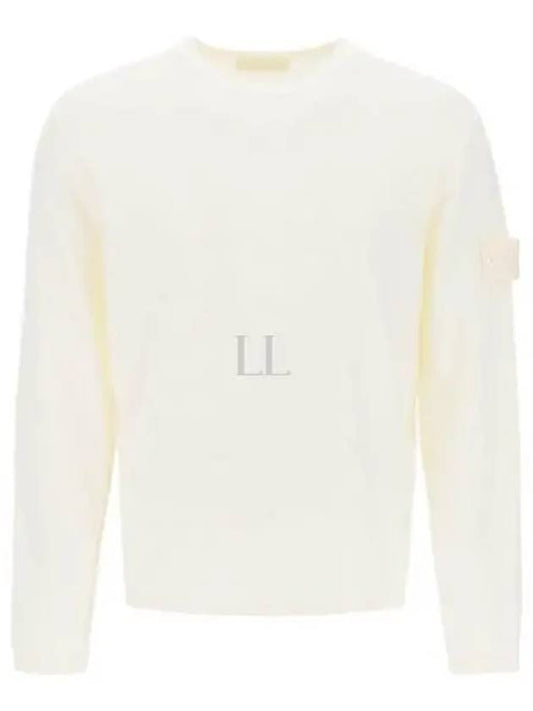 Ghost Piece Knit Top White - STONE ISLAND - BALAAN 2