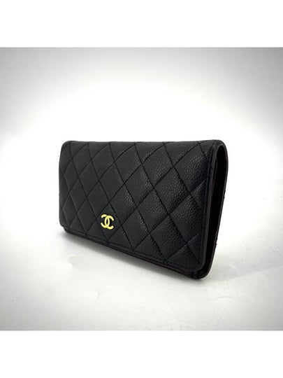 Caviar gold flap long wallet - CHANEL - BALAAN 2