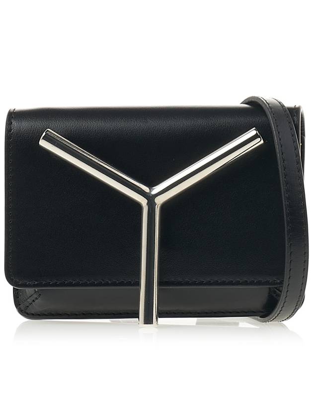 Y Project Y logo mini cross bag WBAG16S24S27 BLACK SILVER - Y/PROJECT - BALAAN 1