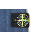 Wappen Patch Hoodie Marine Blue - STONE ISLAND - BALAAN 5