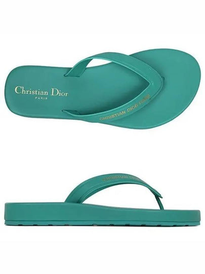 Sea Thong Sandals Green - DIOR - BALAAN 2