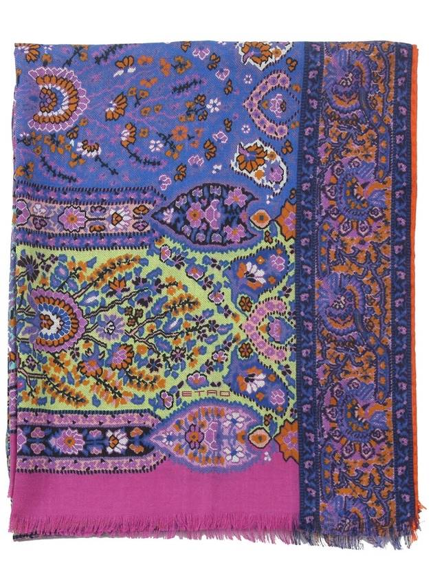 Muffler 1000745440650 Paisley Print Cashmere - ETRO - BALAAN 3