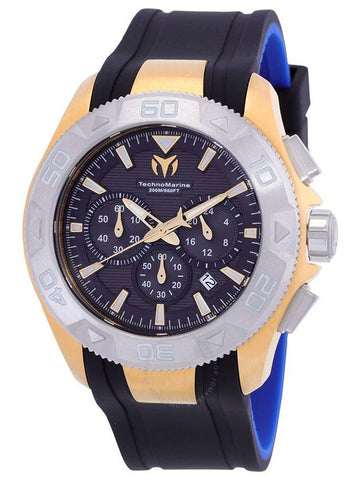 Technomarine UF6 Chronograph Quartz Black Dial Men's Watch TM-622005 - TECHNOMARINE - BALAAN 1