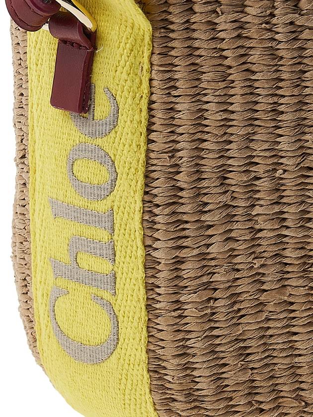 Women's Woody Small Bucket Bag Yellow - CHLOE - BALAAN 7