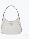 Medium Leather Shoulder Bag White - PRADA - BALAAN 2