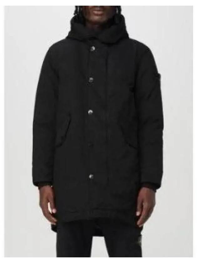 David TC Down Parka Black - STONE ISLAND - BALAAN 2