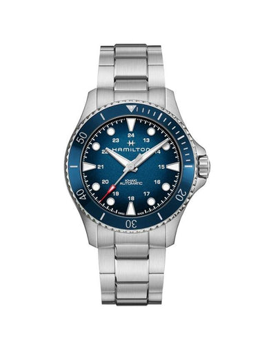 Scuba Automatic Metal Watch Khaki Navy Silver - HAMILTON - BALAAN 1