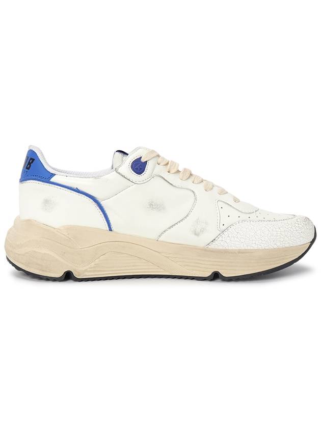 Running Sole Low Top Sneakers White Blue - GOLDEN GOOSE - BALAAN 5