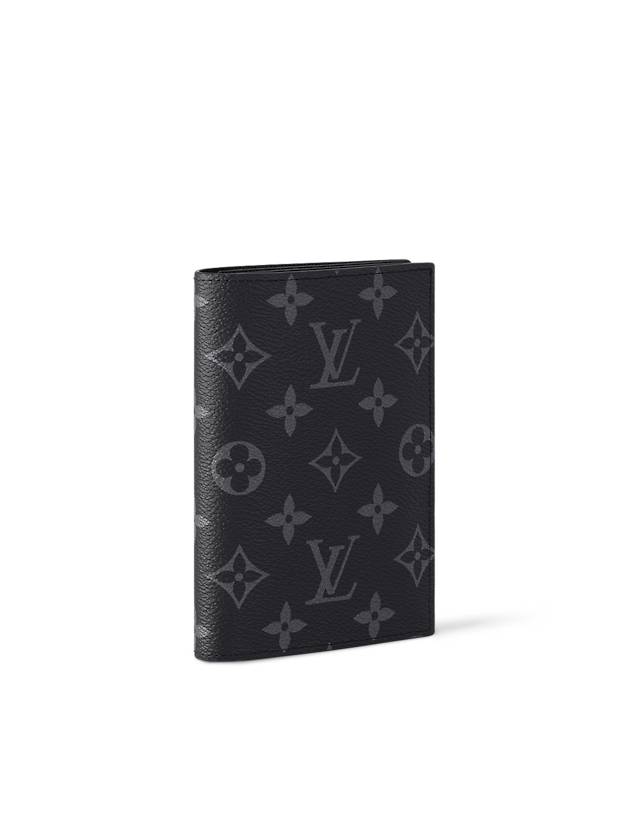 Monogram Eclipse Passport Wallet Black - LOUIS VUITTON - BALAAN 3