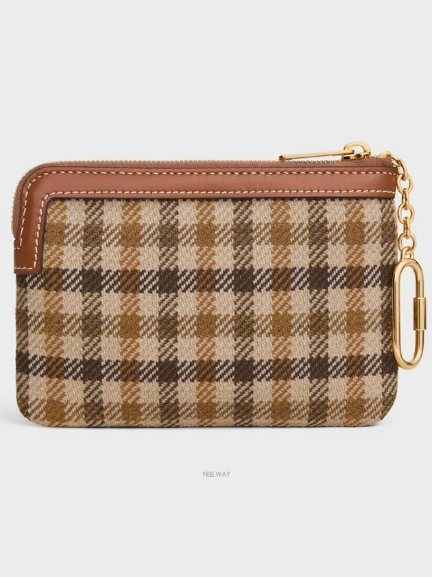 tartan card wallet - CELINE - BALAAN 4