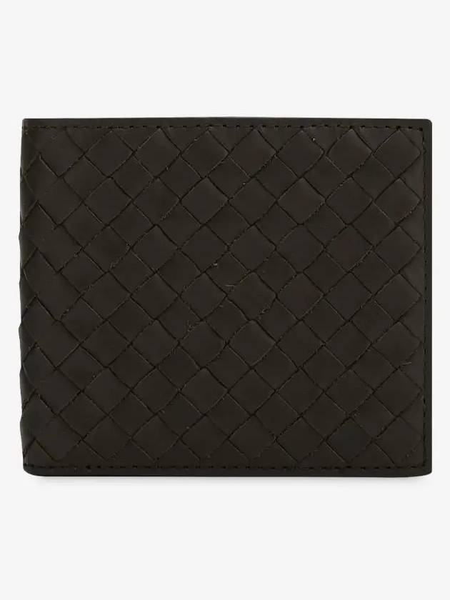 Intrecciato Weaving Half Wallet Espresso - BOTTEGA VENETA - BALAAN 3