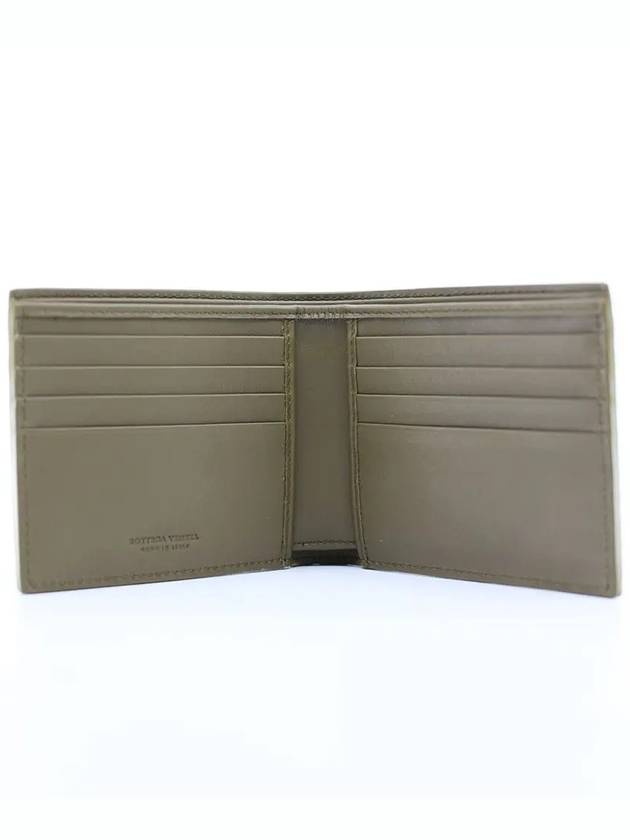 Intrecciato Half Wallet Green - BOTTEGA VENETA - BALAAN 5