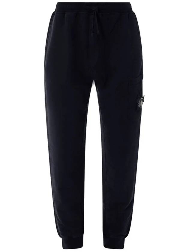 Wappen Patch Cargo Jogger Track Pants Navy - STONE ISLAND - BALAAN 3