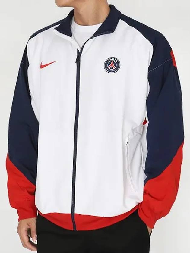 Paris Saint-Germain Strike Dri Fit Soccer Track Jacket White - NIKE - BALAAN 2