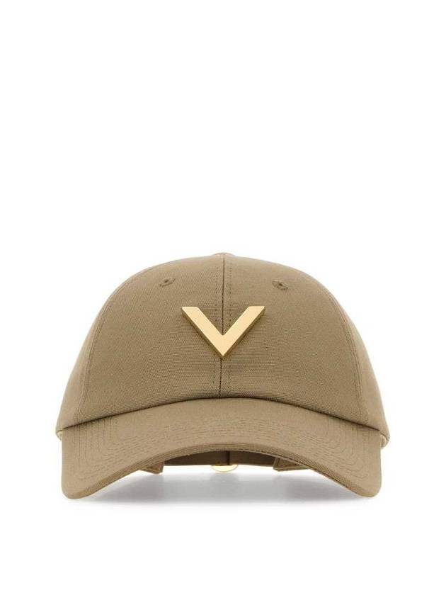 Stretch Cotton Ball Cap Green - VALENTINO - BALAAN 2