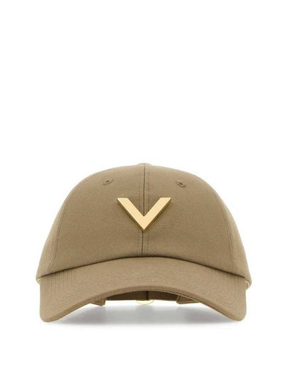 Stretch Cotton Ball Cap Green - VALENTINO - BALAAN 2