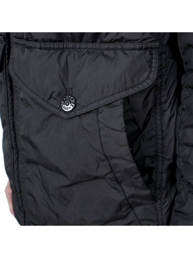 Crinkle Reps Re-Nylon Down Padding Black - STONE ISLAND - BALAAN 9