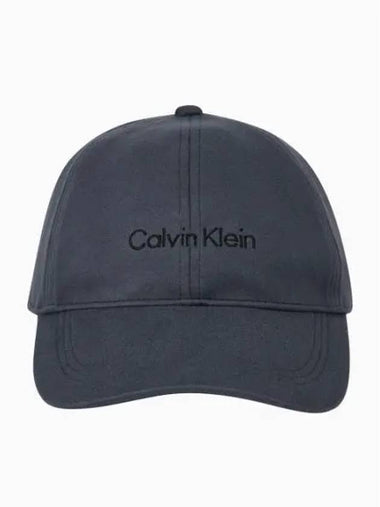 JEANS Unisex CKJ Title Case Logo Ball Cap 4D5019G 4XN - CALVIN KLEIN - BALAAN 1