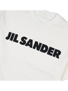 Logo T-Shirt Porcelain - JIL SANDER - BALAAN 6