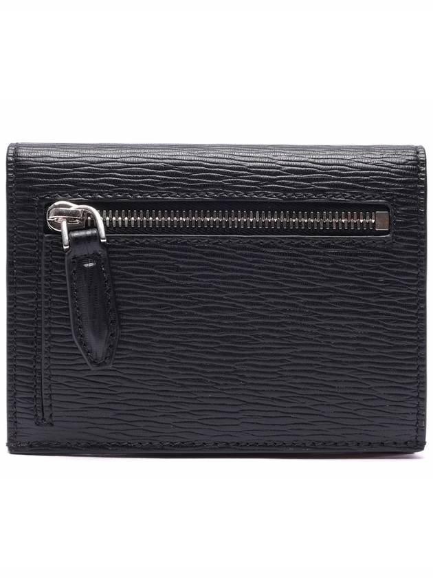 Gancini Card Wallet Black - SALVATORE FERRAGAMO - BALAAN 5