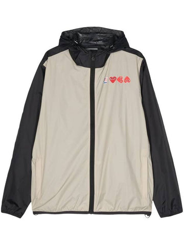 COMME DES GARÇONS PLAY K-WAY UNISEX JACKET - COMME DES GARCONS PLAY - BALAAN 1