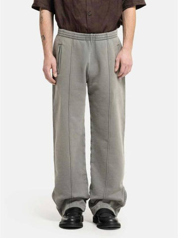 Old Dye Hefty Fleece Track Pants Grey - OUR LEGACY - BALAAN 1