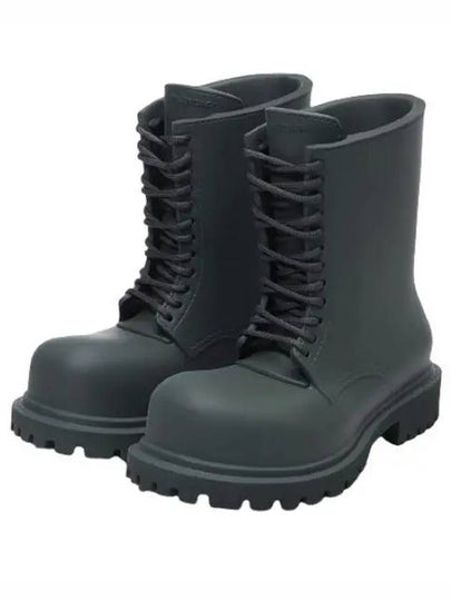 Men's Steroid Wolker Boots Dark Green - BALENCIAGA - BALAAN 2