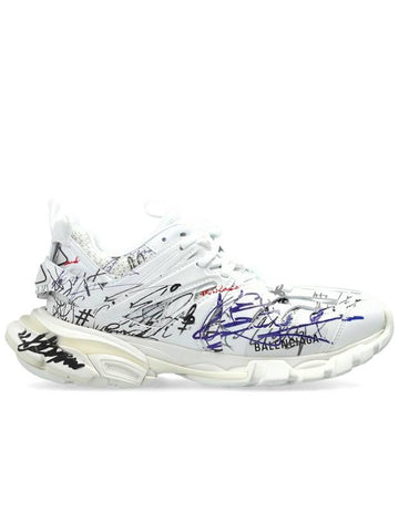 Balenciaga Sneakers Track Autographe, Women's, White - BALENCIAGA - BALAAN 1