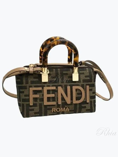 By The Way Monogram Mini Tote Bag Brown - FENDI - BALAAN 2