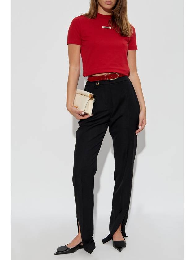 Jacquemus Trousers Tibau, Women's, Black - JACQUEMUS - BALAAN 2