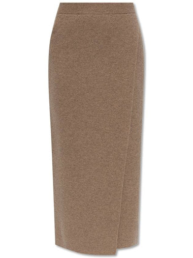 Max Mara Wool Skirt Umbria, Women's, Brown - MAX MARA - BALAAN 1