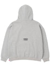 Men's I Love Money Print Hoodie Grey - STOCKHOLM SYNDROME - BALAAN 3