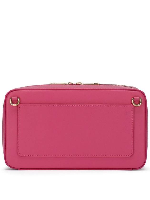 logo leather cross bag pink - DOLCE&GABBANA - BALAAN 4