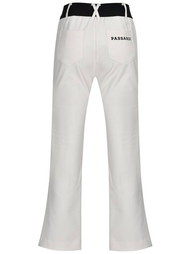 Pocket color matching bootcut pants IV - PASSARDI - BALAAN 3