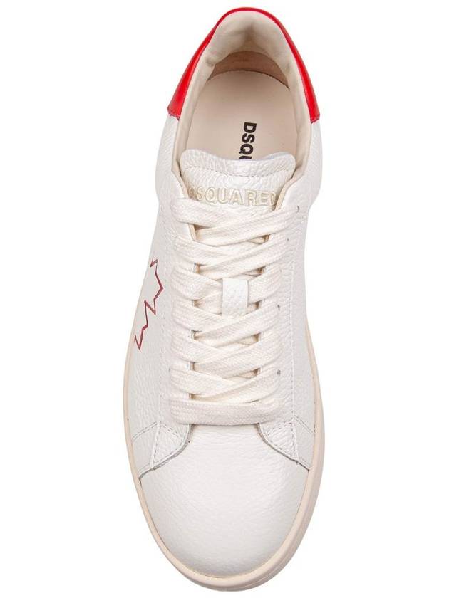 DSQUARED2 Soft Leather Sneakers - DSQUARED2 - BALAAN 3