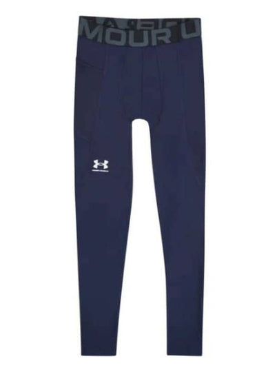 Men's Heat Gear Leggings Midnight Navy - UNDER ARMOUR - BALAAN 2