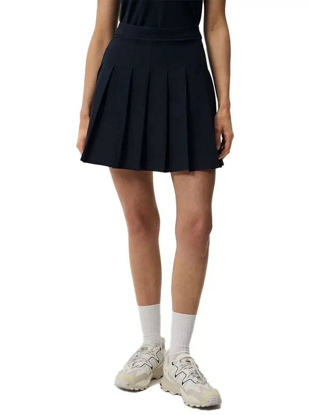 Women's Adina Golf Skirt Navy - J.LINDEBERG - BALAAN 3