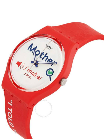 Swatch All About Mom Quartz White Dial Unisex Watch GZ713 - SWATCH - BALAAN 2