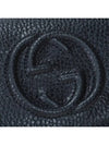 Interlocking GG Soho Leather Long Wallet Black - GUCCI - BALAAN 9