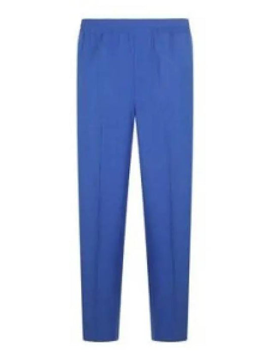 Interlocking G Wool Mohair Track Pants Blue - GUCCI - BALAAN 2