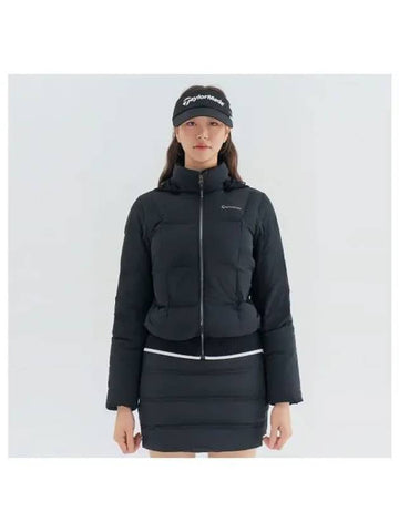 APPAREL Women s Knit Hooded Weight Down Jumper TWDJN8202 199 - TAYLORMADE - BALAAN 1